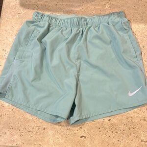 Nike Aqua Blue Sports Shorts